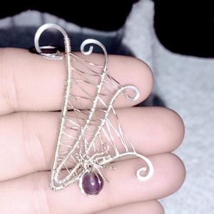 Spider 🕷️ in spider web pendant